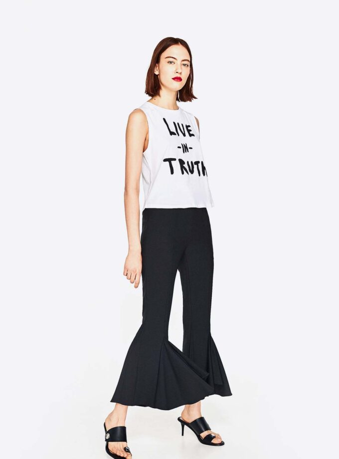 Text Printed T-Shirt